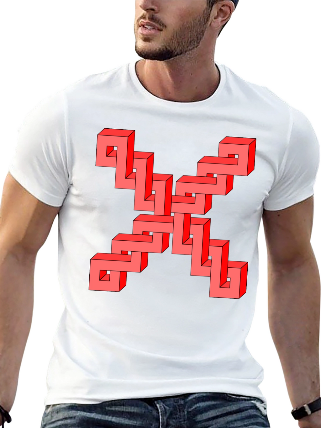 Impossible Shape T-Shirt - Black