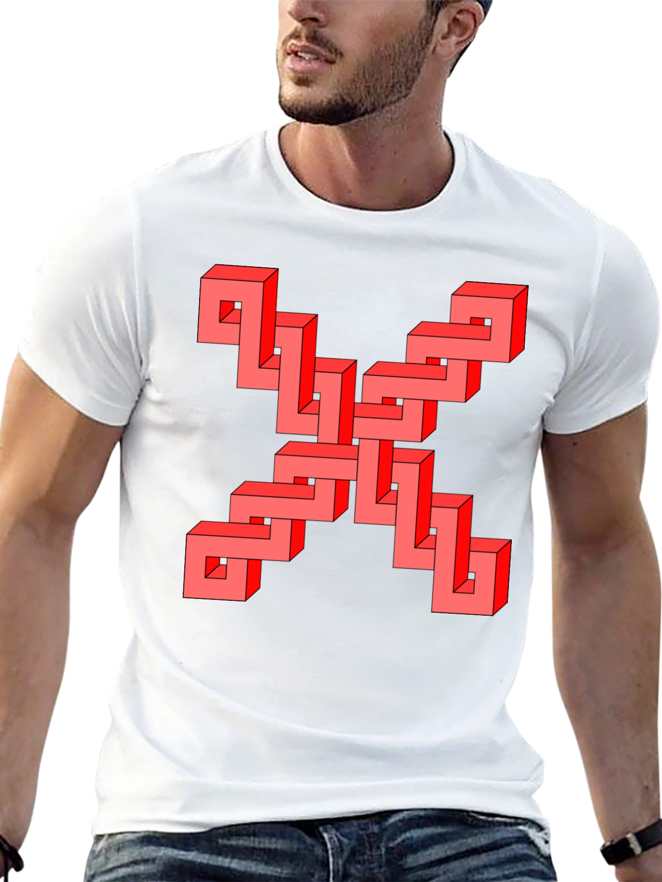 Impossible Shape T-Shirt - Black