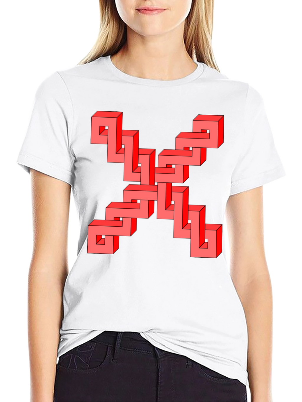 Impossible Shape T-Shirt - Black