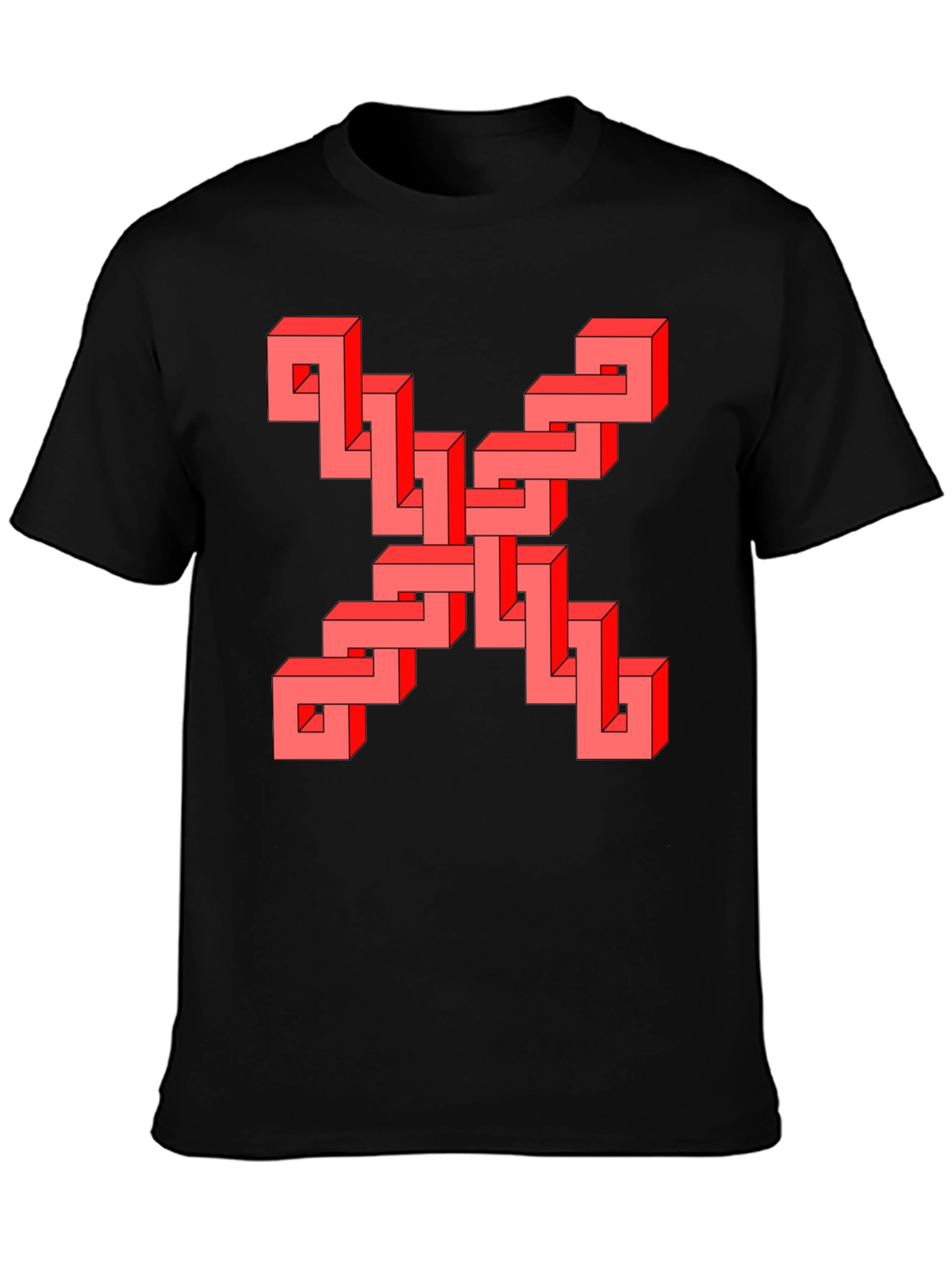 Impossible Shape T-Shirt - Black
