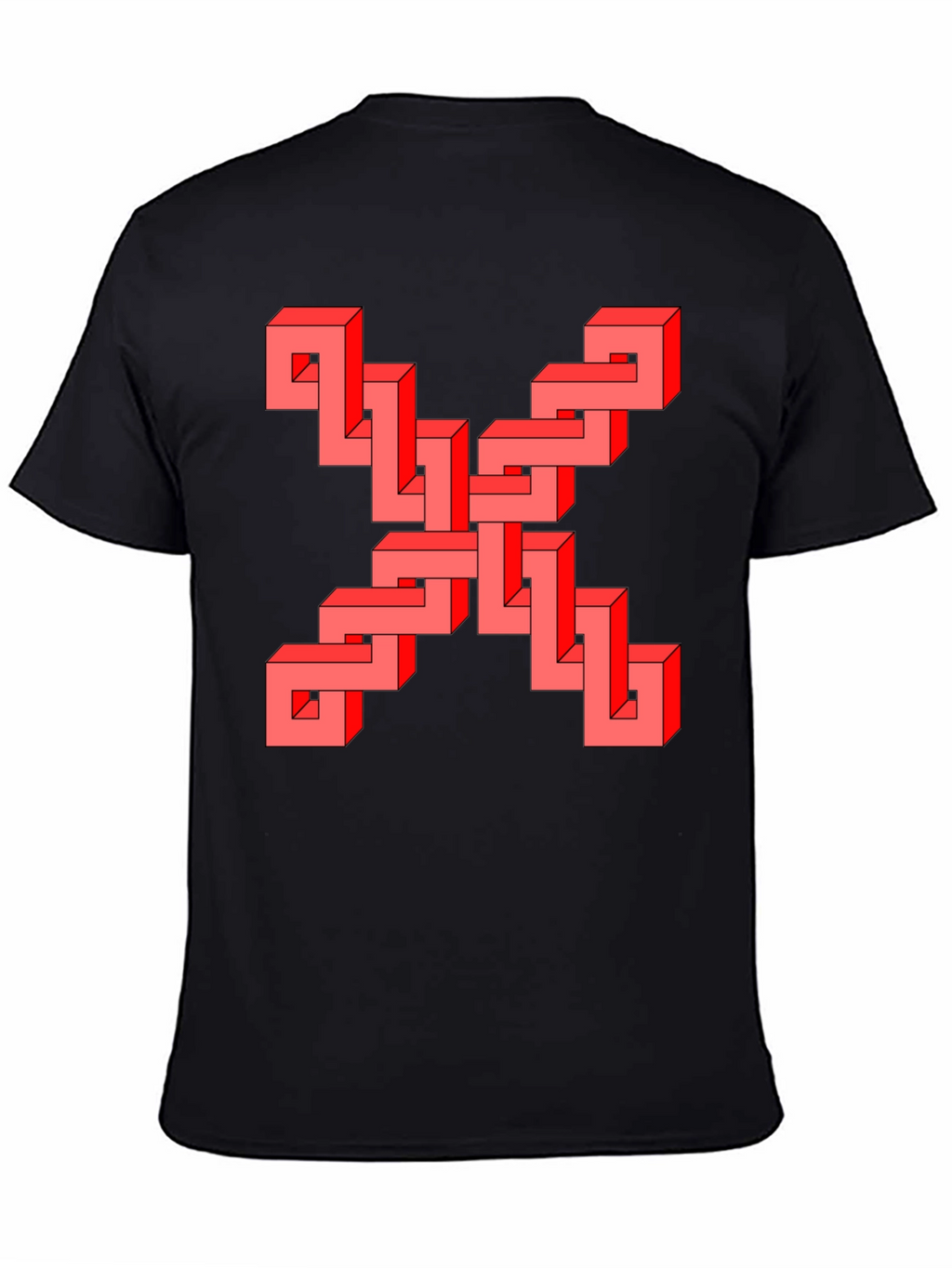 Impossible Shape T-Shirt - Black