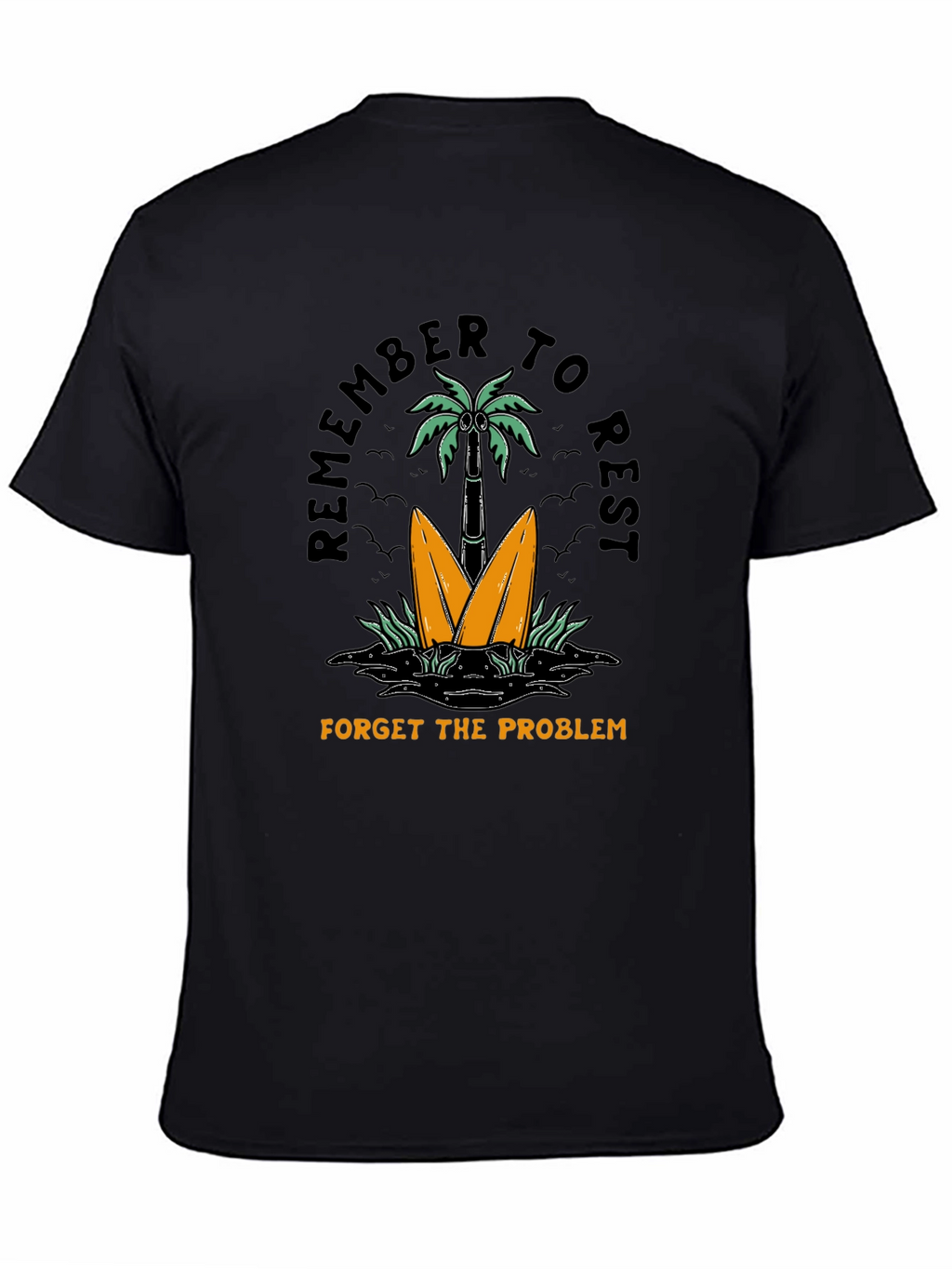 Relax Graphic Tee: Remember to Rest T-Shirt