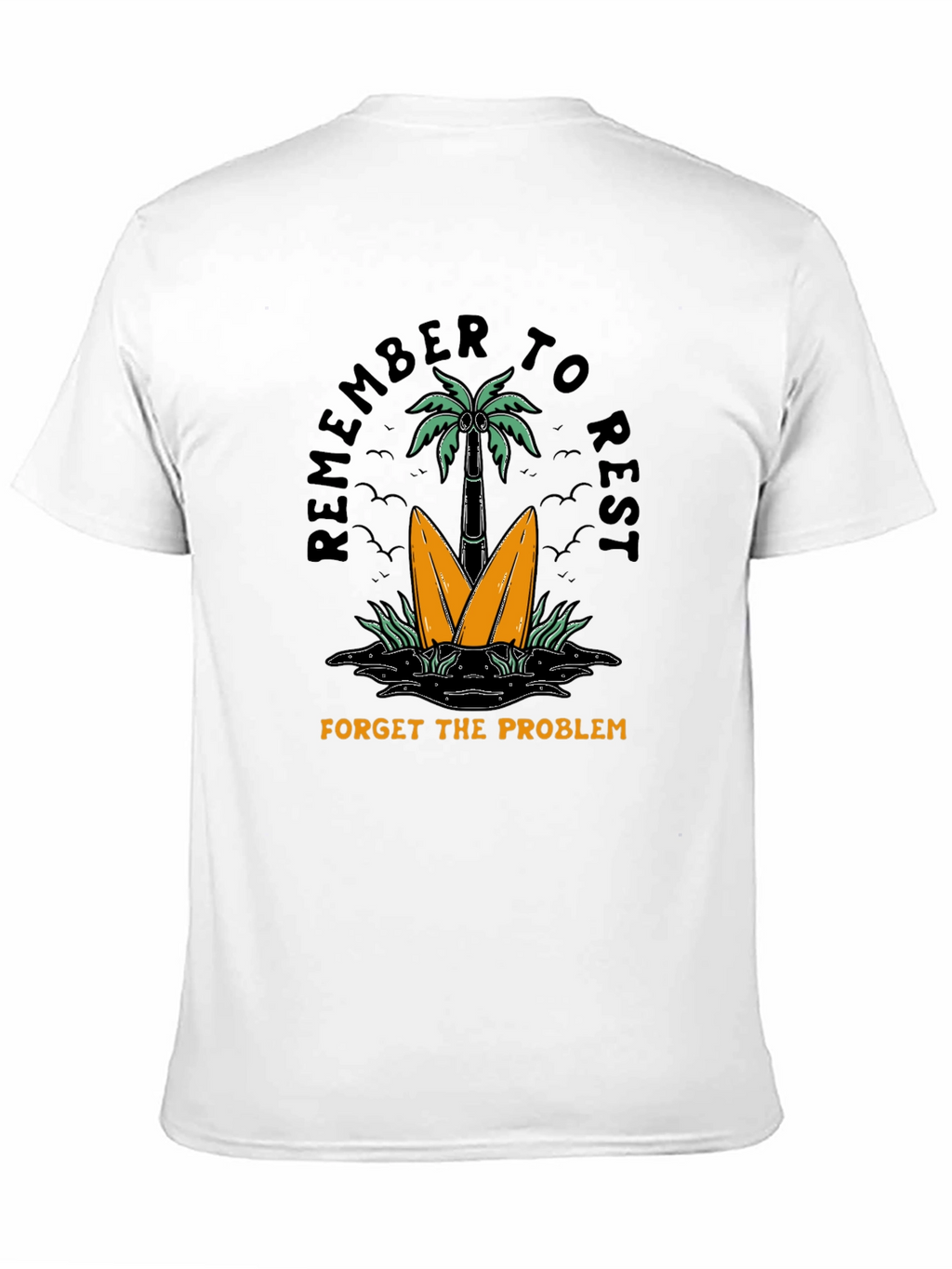 Relax Graphic Tee: Remember to Rest T-Shirt
