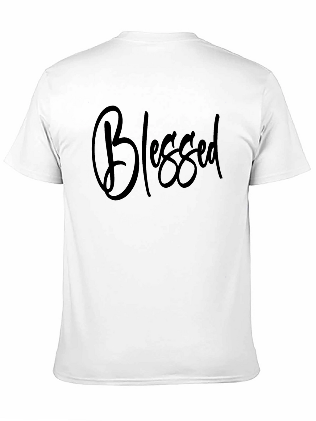 Blessed Black Graphic Tee - Stylish & Comfortable