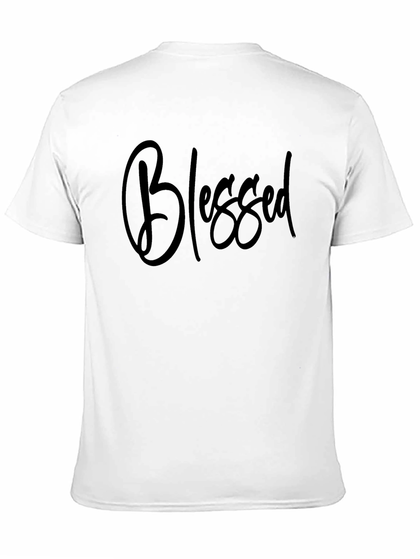 Blessed Black Graphic Tee - Stylish & Comfortable