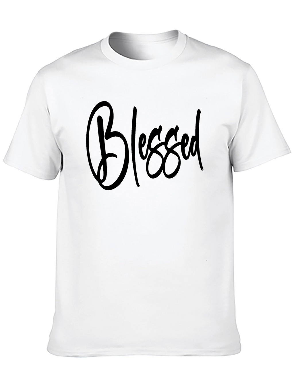 Blessed Black Graphic Tee - Stylish & Comfortable