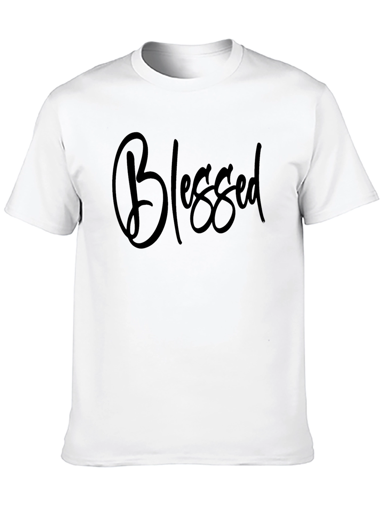 Blessed Black Graphic Tee - Stylish & Comfortable