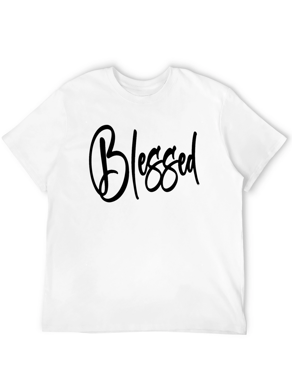 Blessed Black Graphic Tee - Stylish & Comfortable