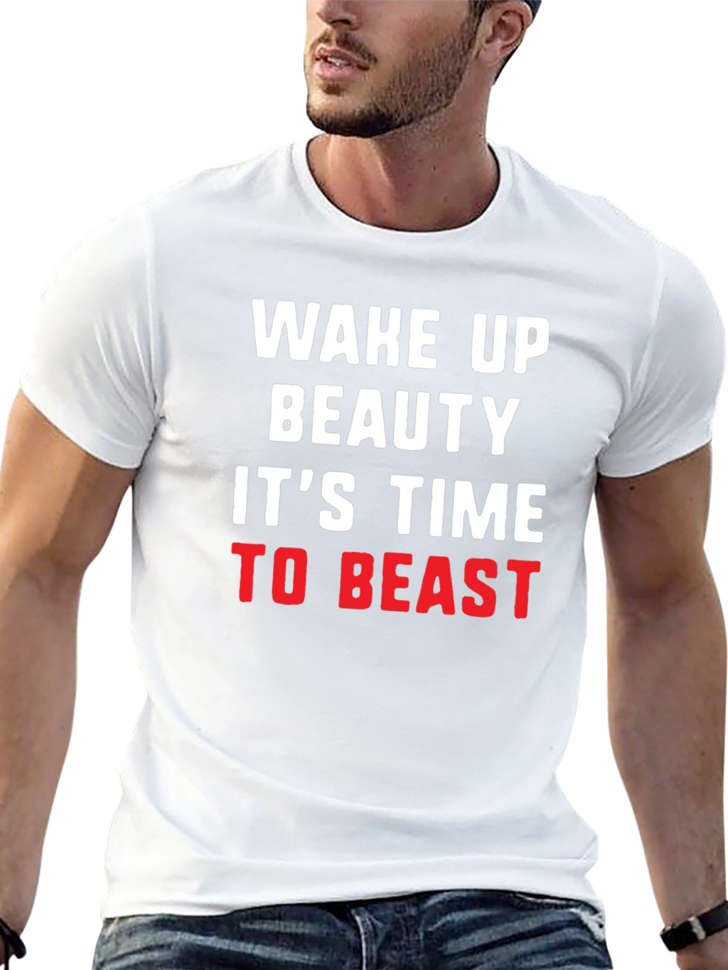 Wake Up Beauty Beast Mode T-Shirt