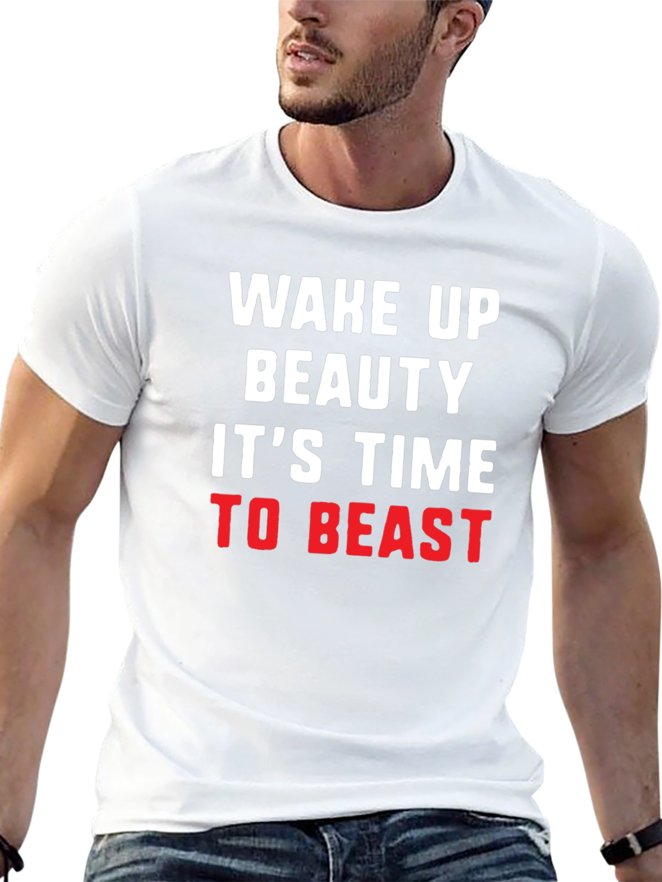 Wake Up Beauty Beast Mode T-Shirt