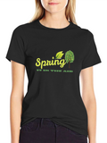 Spring is in the Air T-Shirt - Black