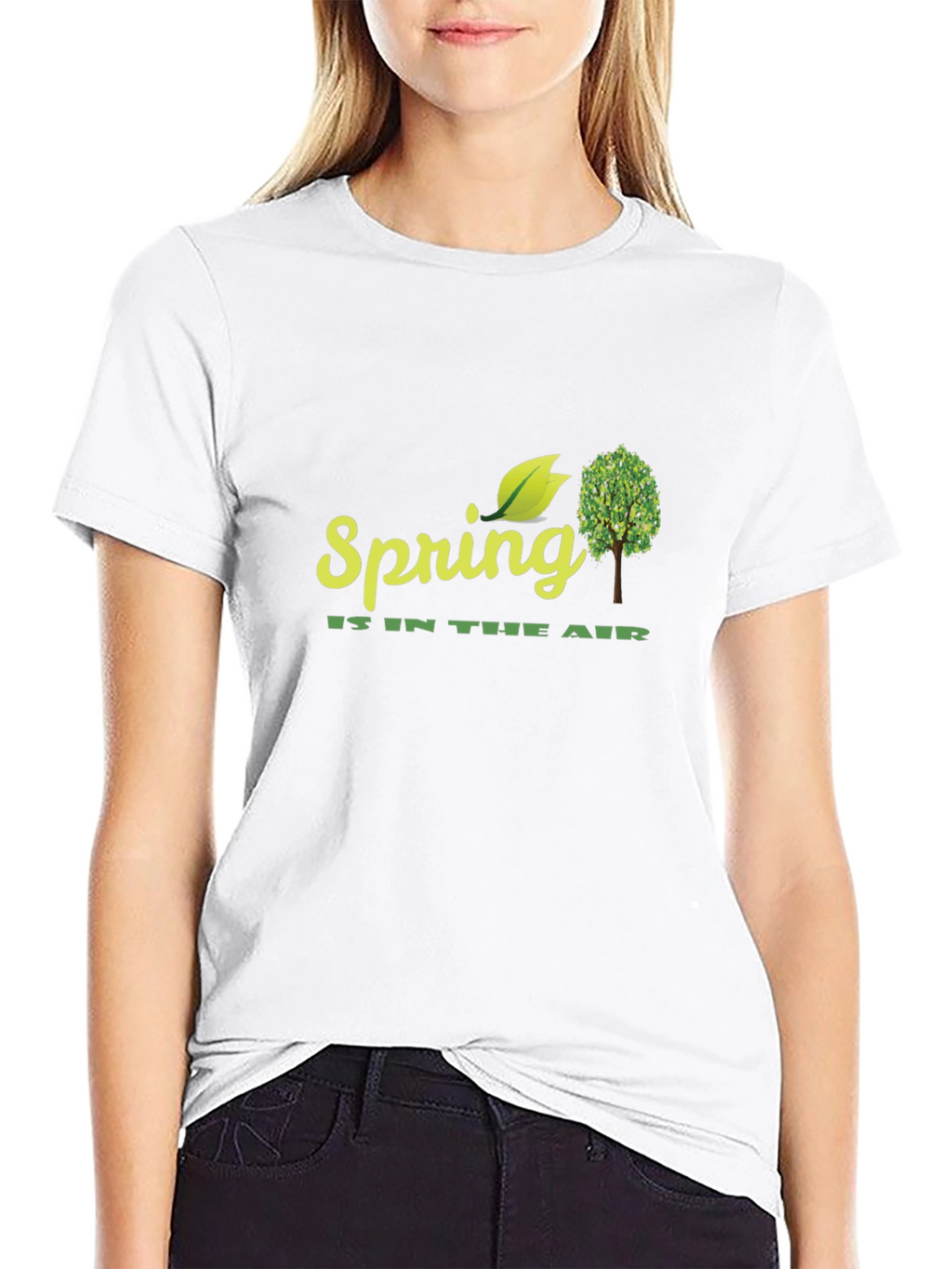 Spring is in the Air T-Shirt - Black