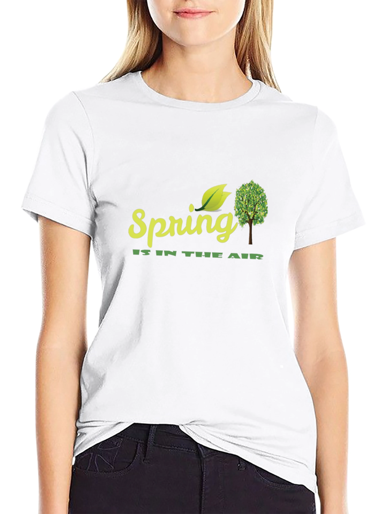 Spring is in the Air T-Shirt - Black