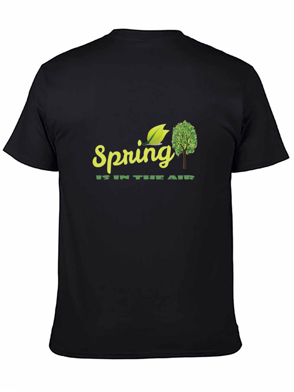 Spring is in the Air T-Shirt - Black