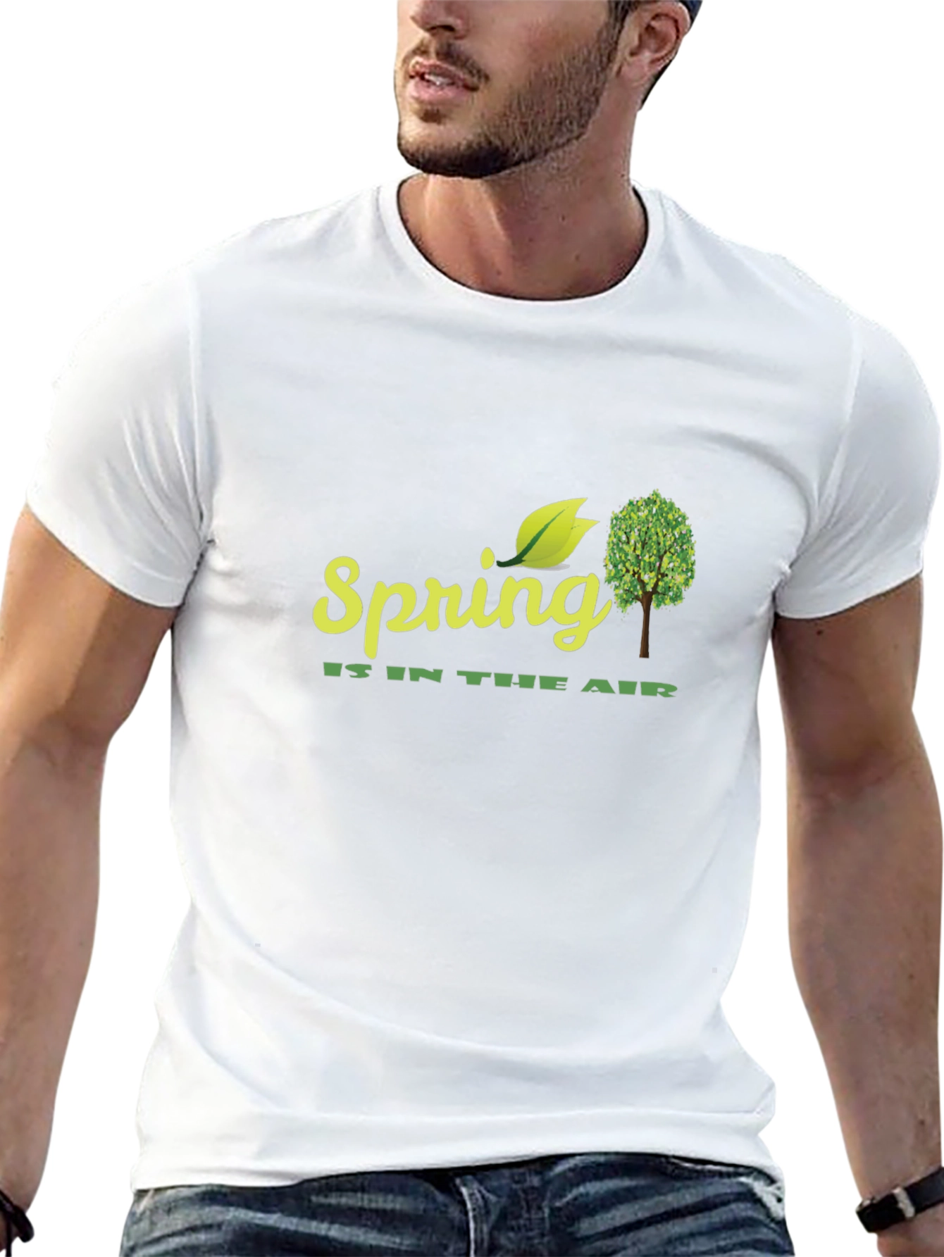 Spring is in the Air T-Shirt - Black