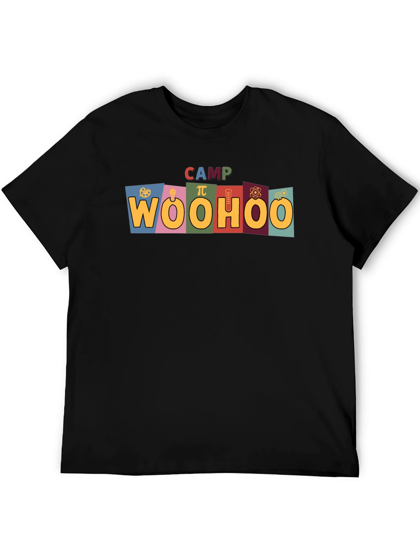 Camp Woohoo Graphic Tee - Fun Summer Camp Shirt