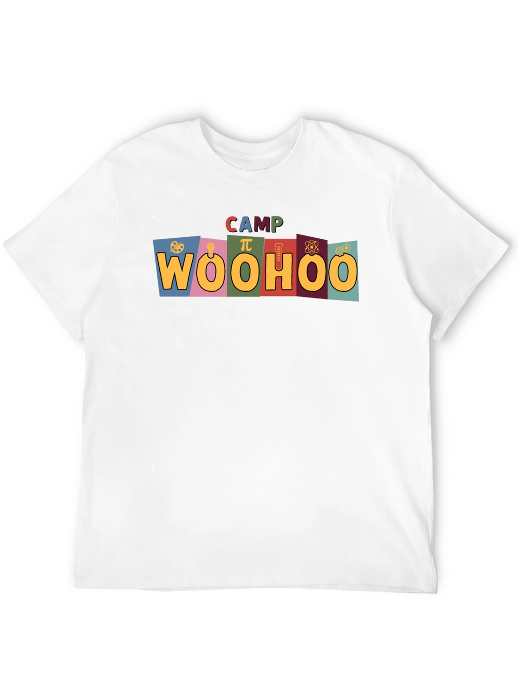 Camp Woohoo Graphic Tee - Fun Summer Camp Shirt