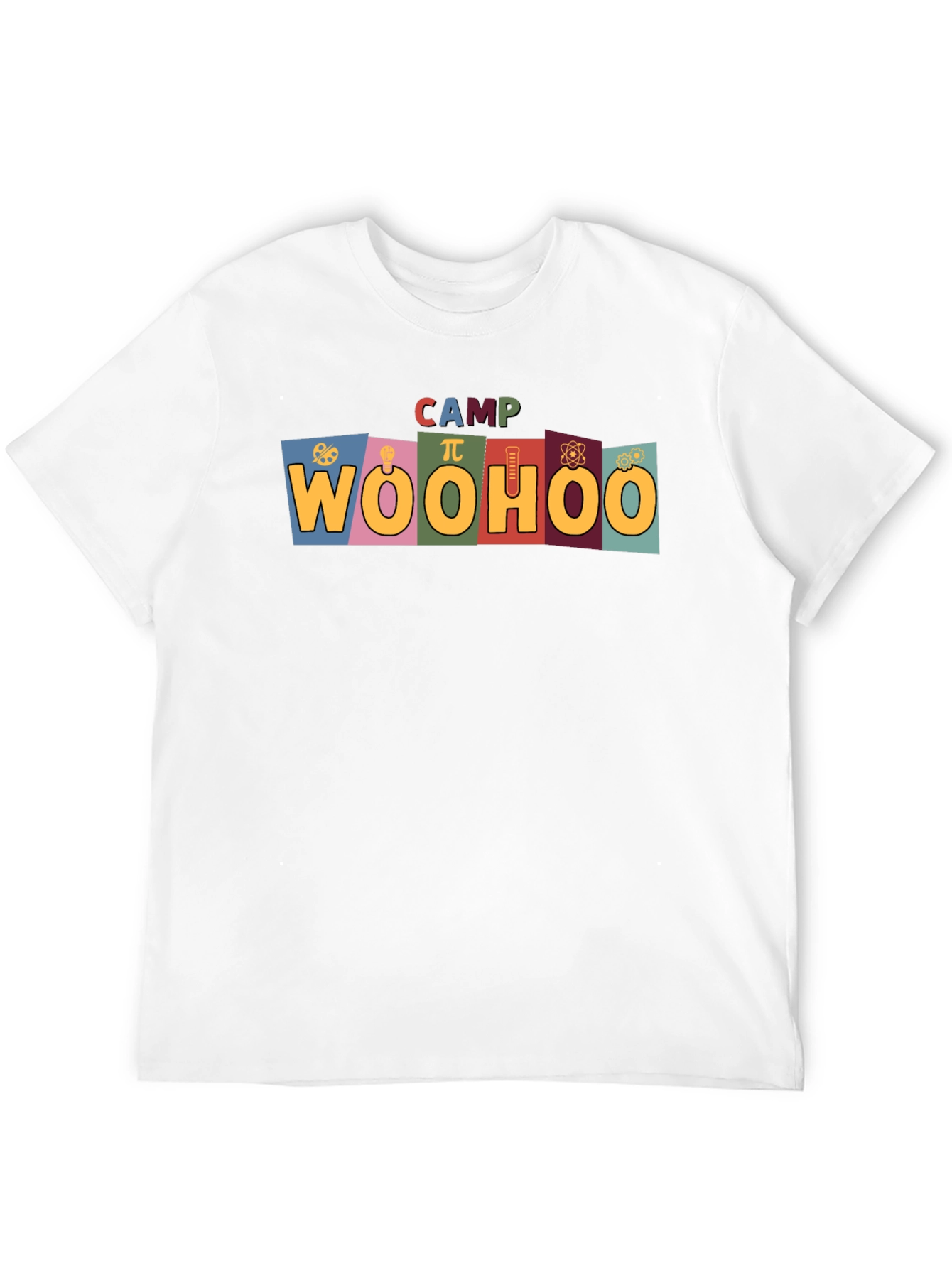Camp Woohoo Graphic Tee - Fun Summer Camp Shirt
