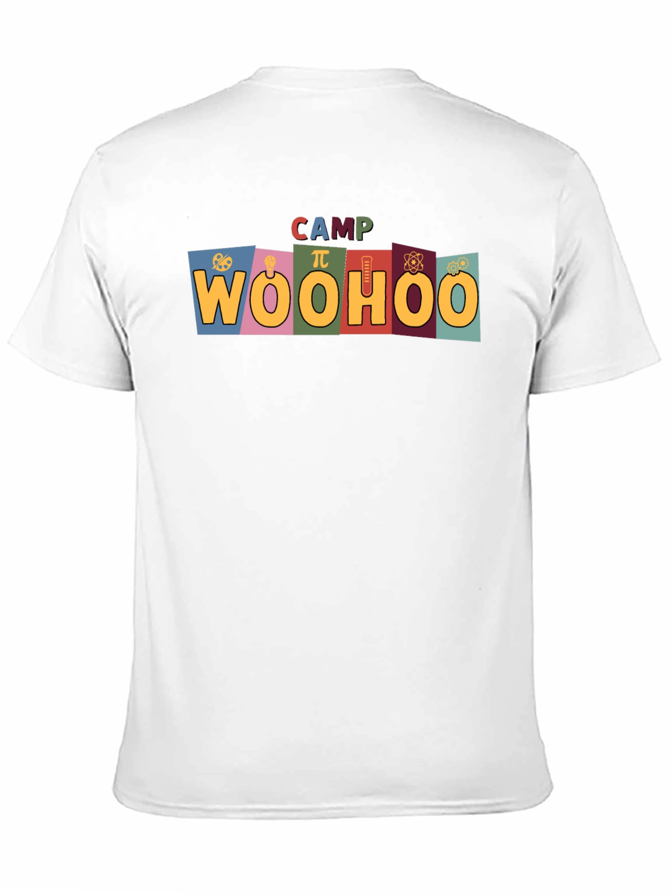 Camp Woohoo Graphic Tee - Fun Summer Camp Shirt