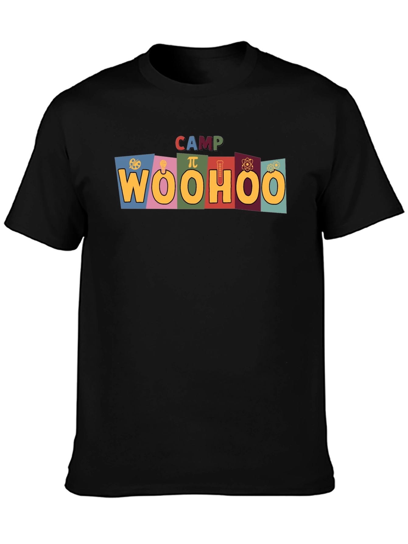 Camp Woohoo Graphic Tee - Fun Summer Camp Shirt