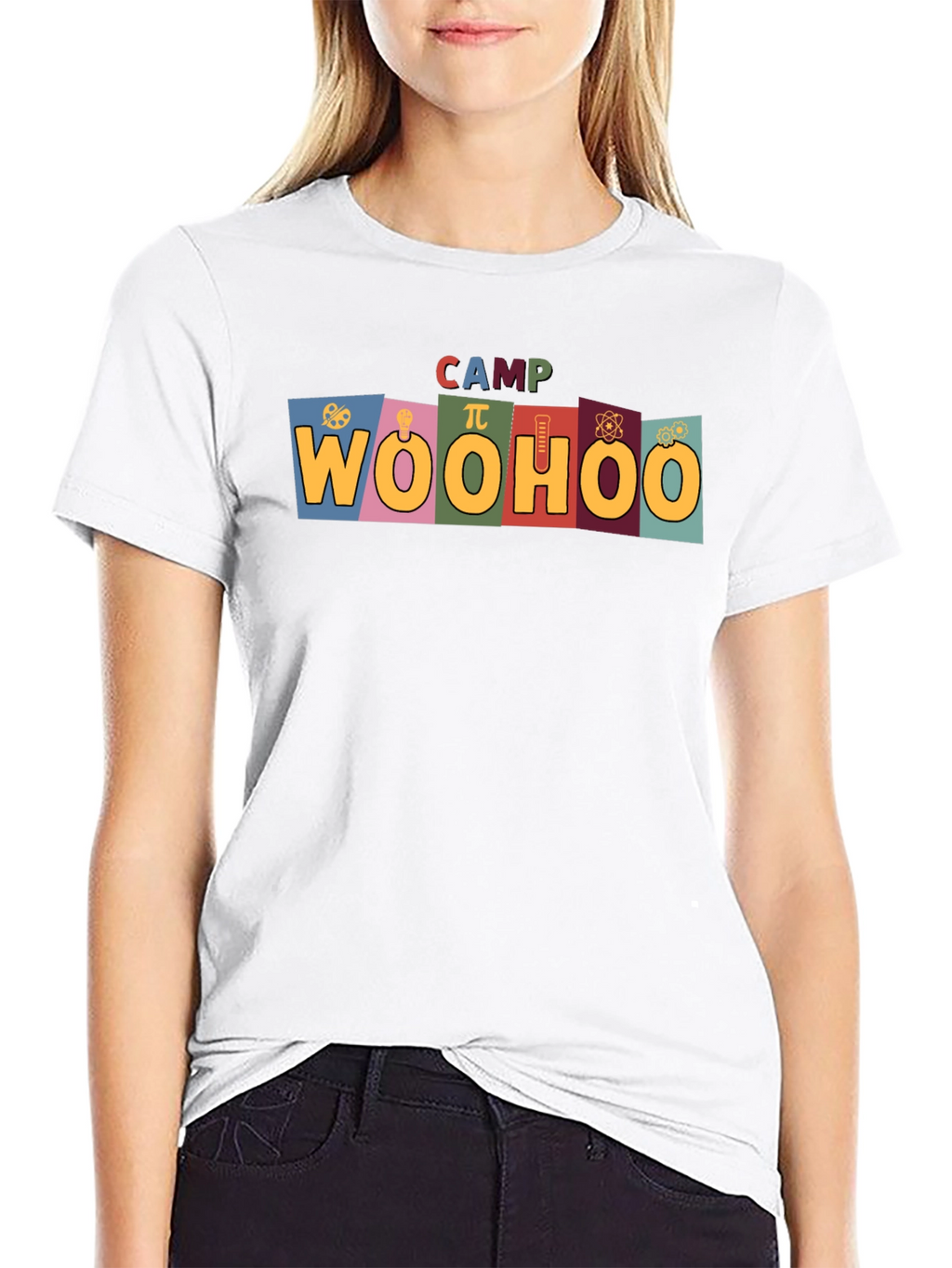 Camp Woohoo Graphic Tee - Fun Summer Camp Shirt