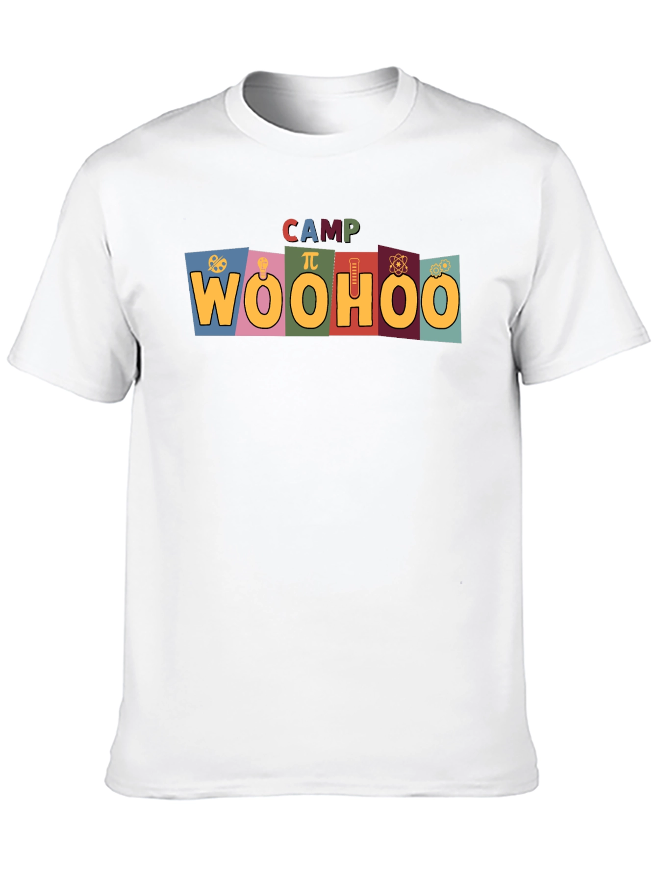 Camp Woohoo Graphic Tee - Fun Summer Camp Shirt