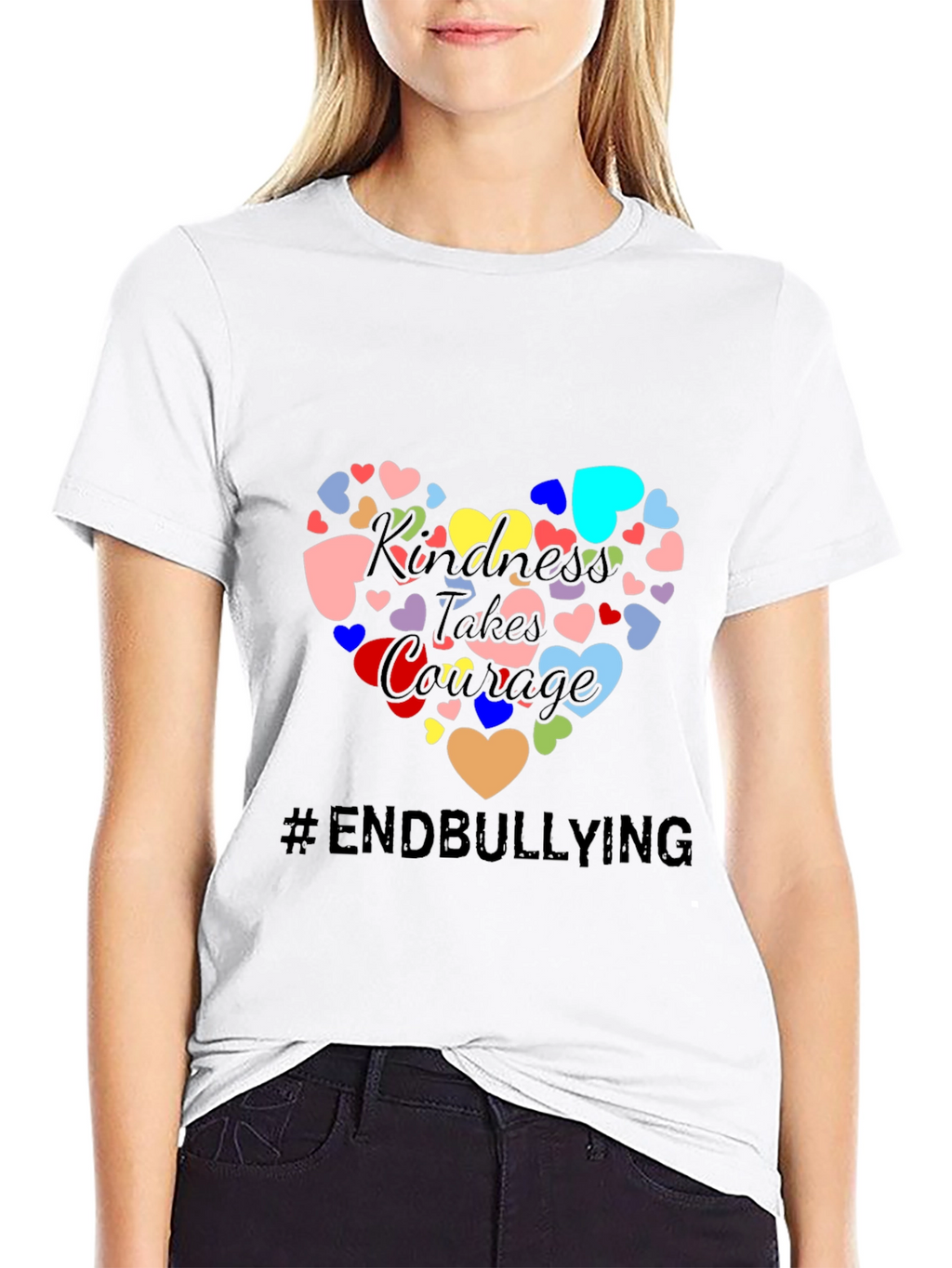 Kindness Takes Courage T-Shirt - End Bullying