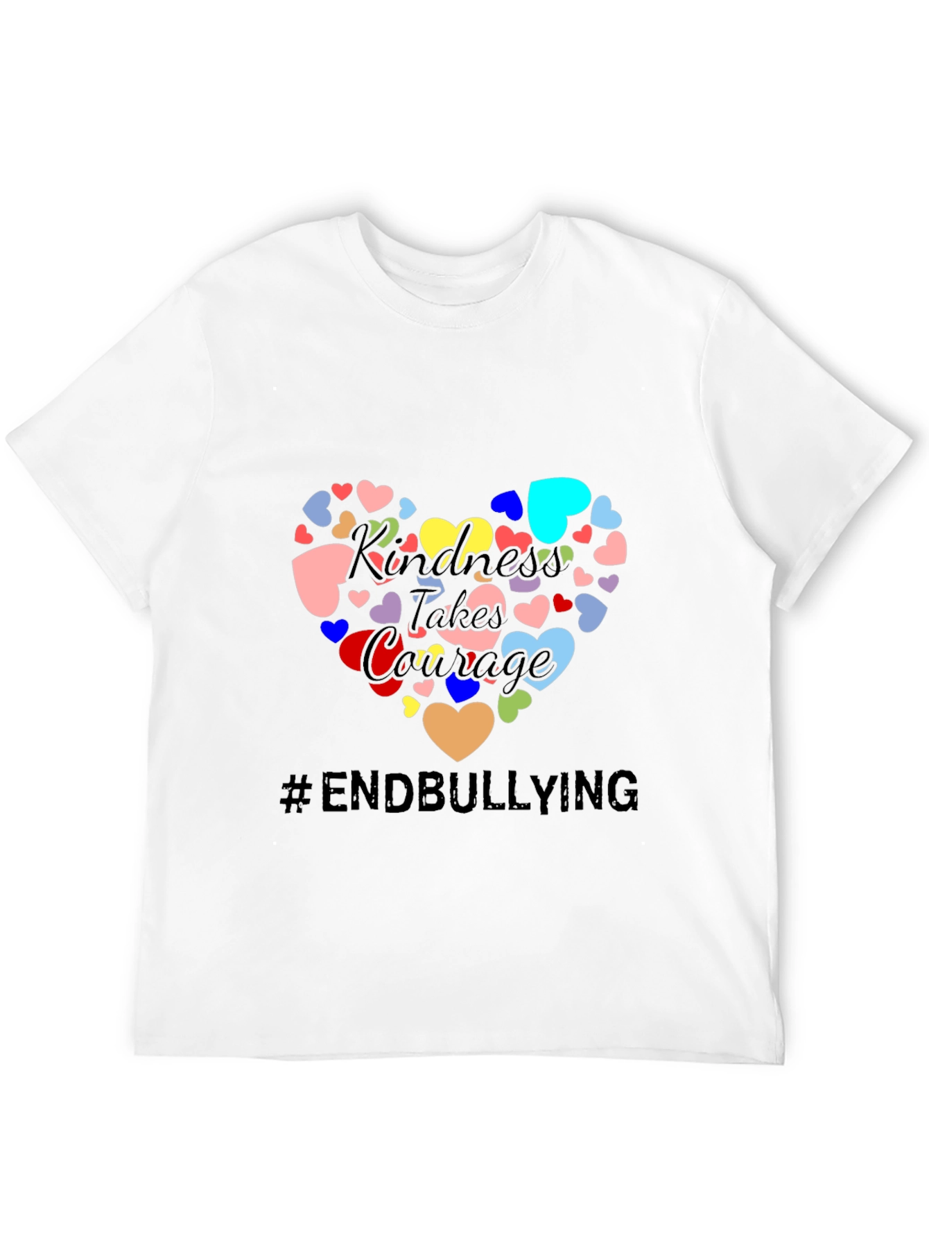 Kindness Takes Courage T-Shirt - End Bullying