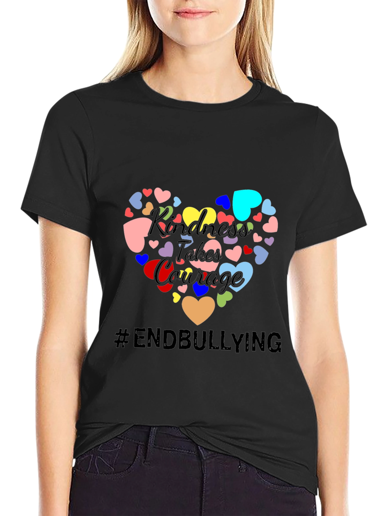 Kindness Takes Courage T-Shirt - End Bullying