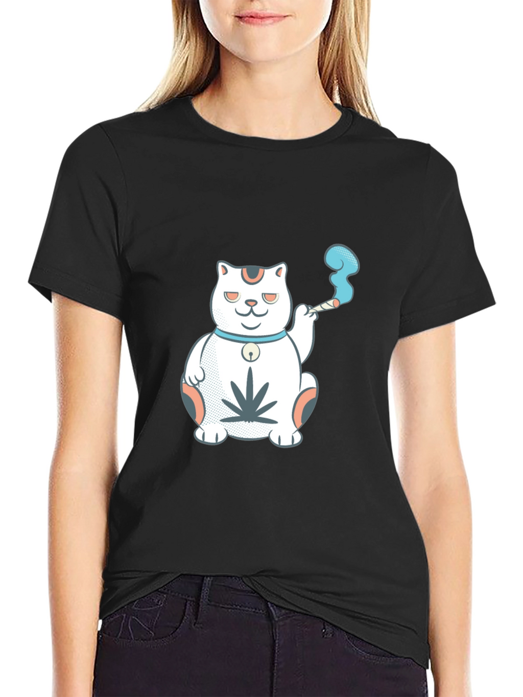 Cool Cat Tee - Lucky Smoker T-Shirt