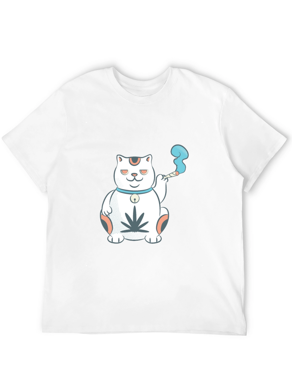 Cool Cat Tee - Lucky Smoker T-Shirt