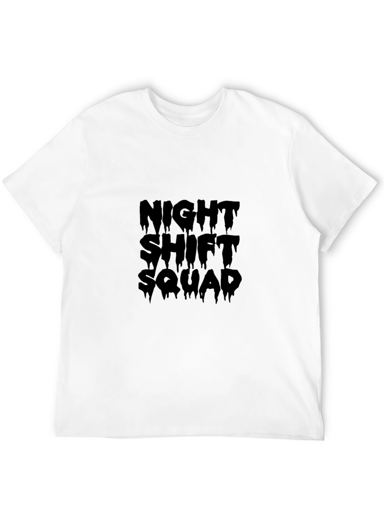 Night Shift Squad Black T-Shirt