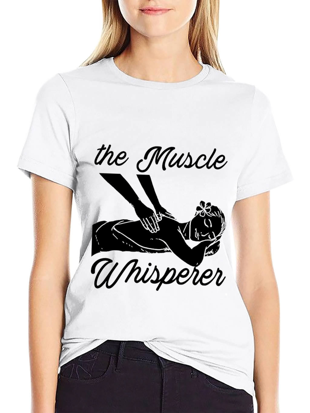 Muscle Whisperer T-Shirt - Massage Therapist Tee