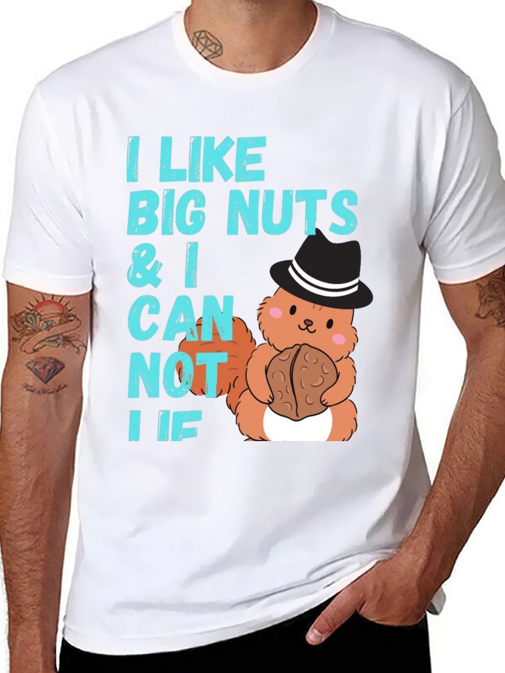 I Like Big Nuts Funny Squirrel T-Shirt
