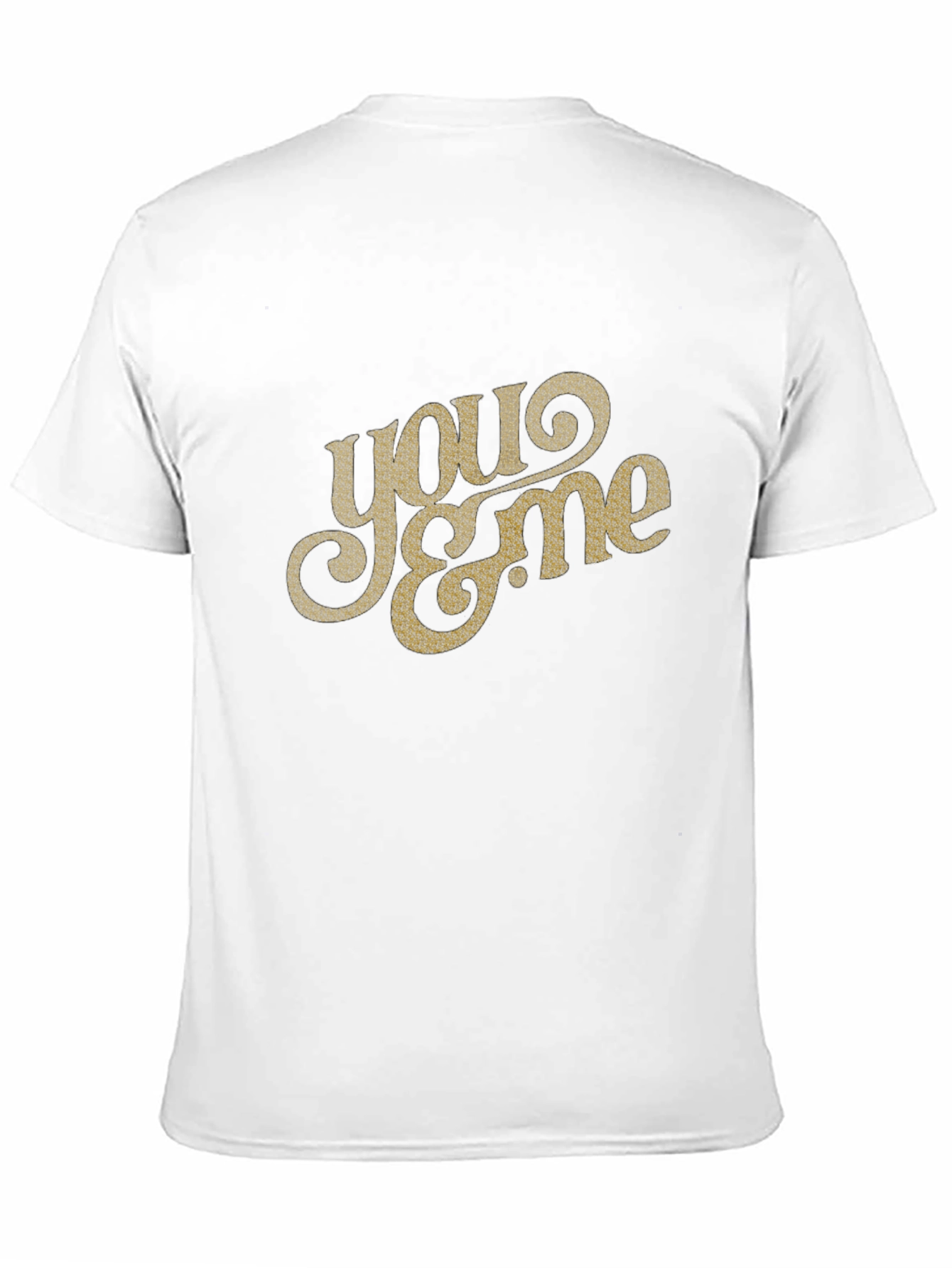Retro You & Me Graphic Tee - Black
