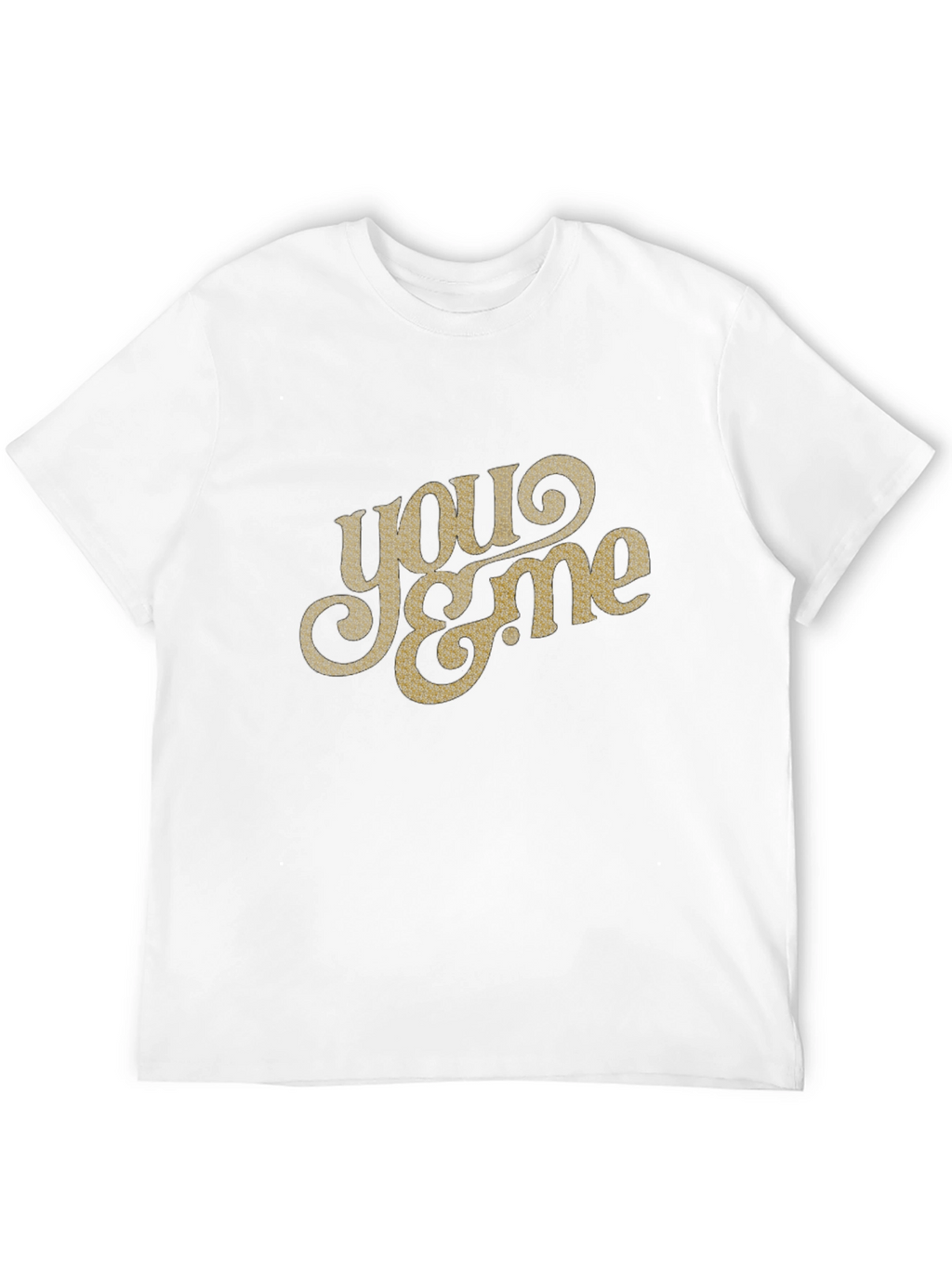 Retro You & Me Graphic Tee - Black