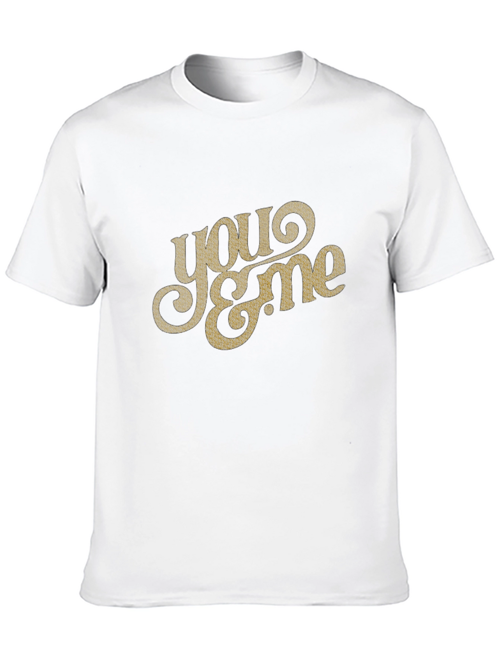 Retro You & Me Graphic Tee - Black