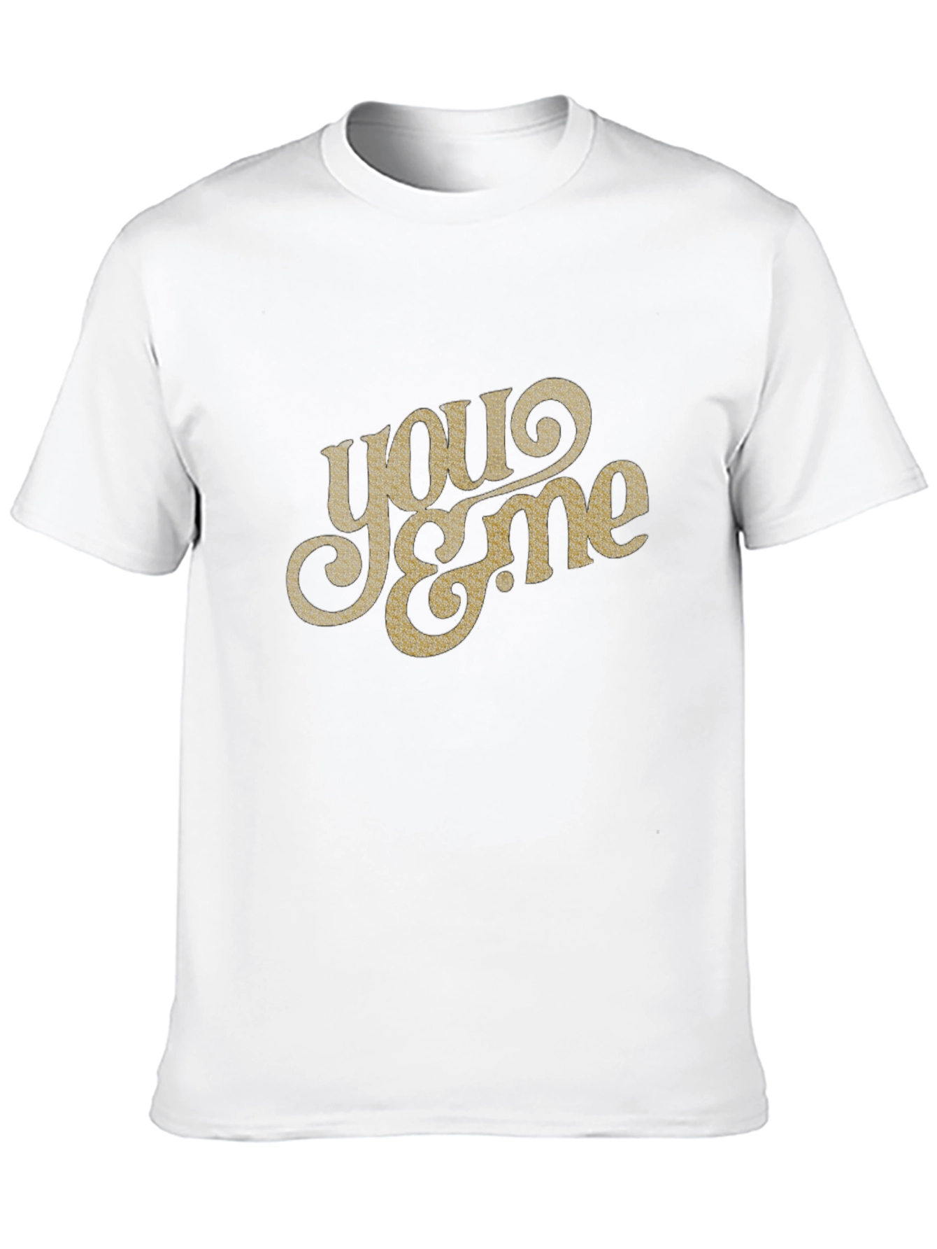 Retro You & Me Graphic Tee - Black