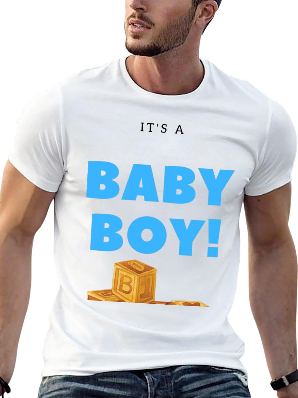 Its a Baby Boy T-Shirt Gender Reveal