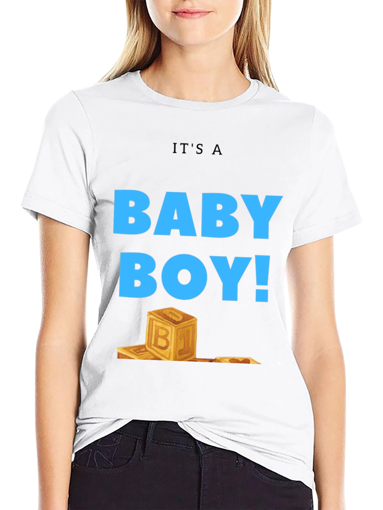 Its a Baby Boy T-Shirt Gender Reveal