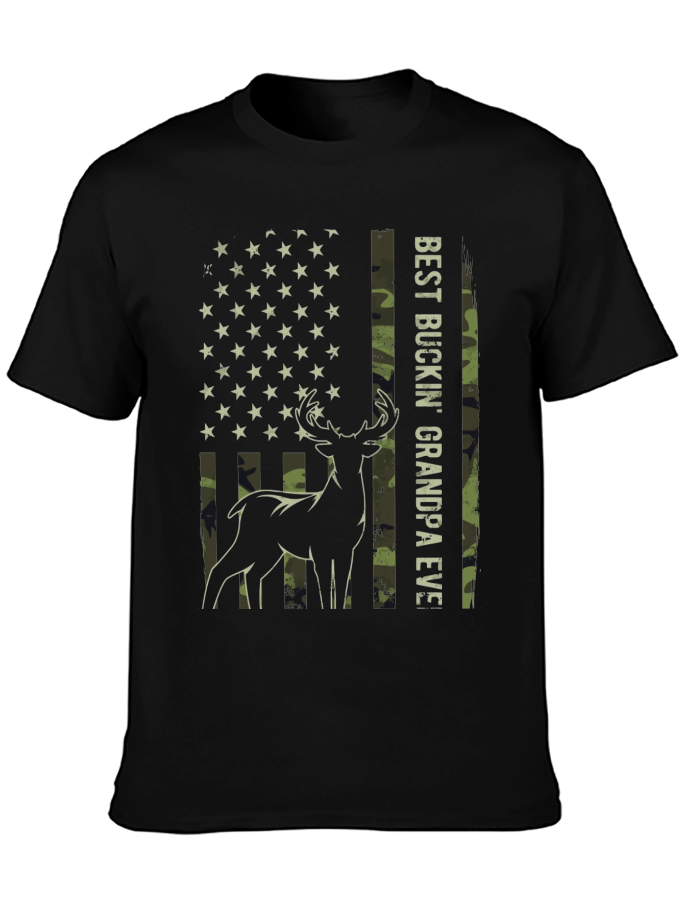 Best Buckin Grandpa Ever T-Shirt
