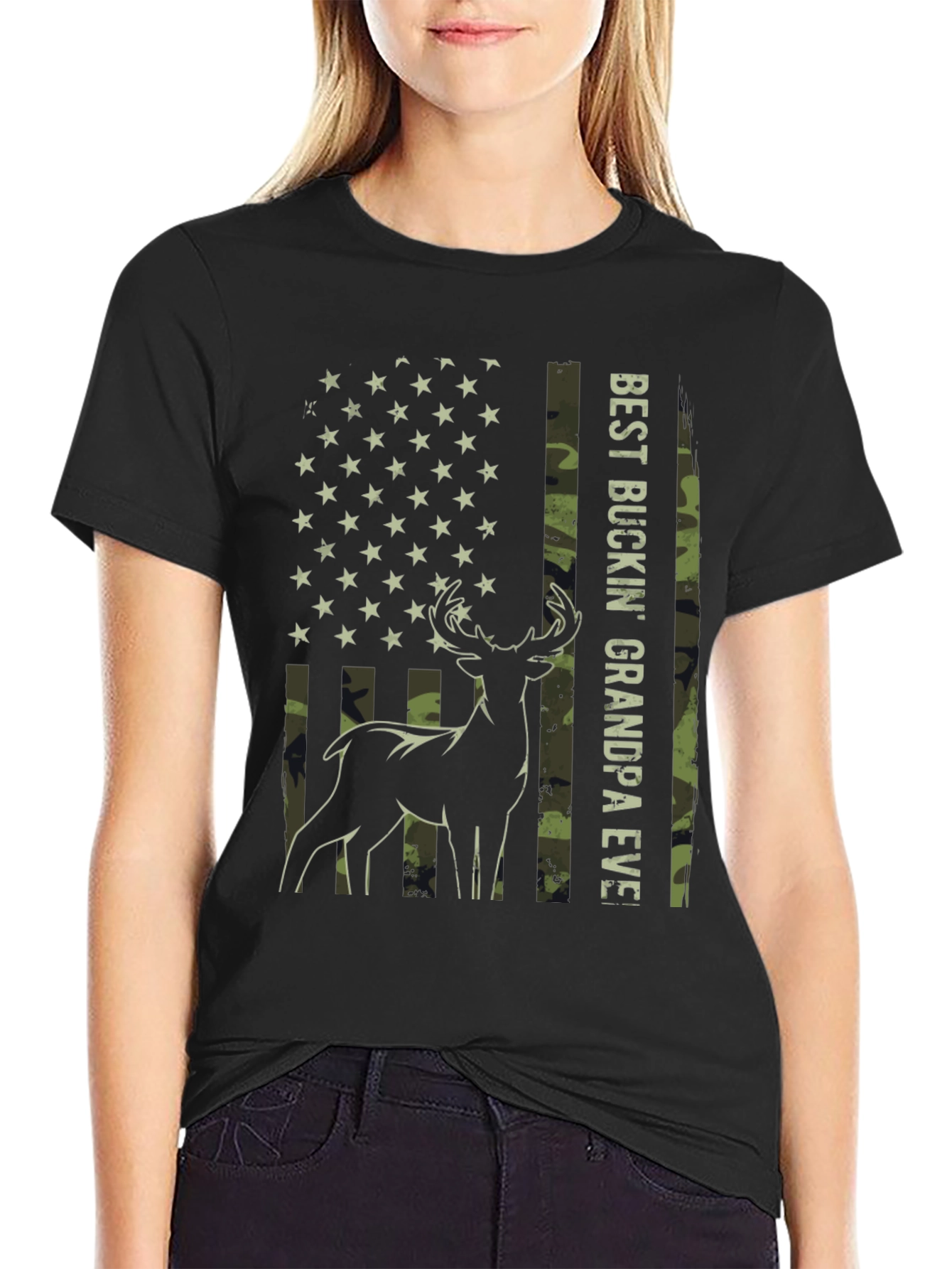 Best Buckin Grandpa Ever T-Shirt