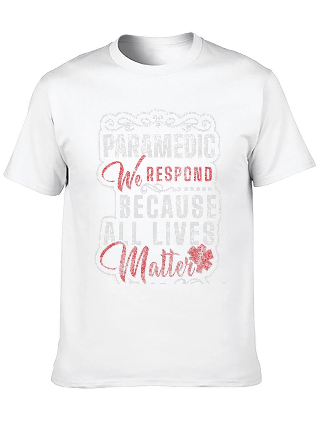 Paramedic All Lives Matter Graphic T-Shirt