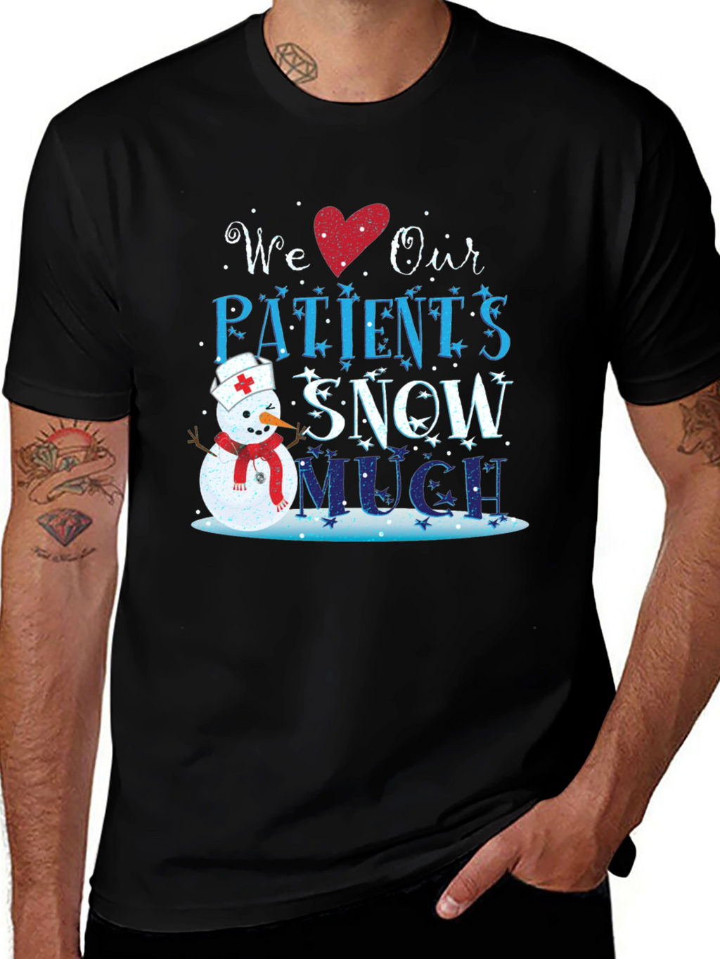 We Love Our Patients Snow Much T-Shirt
