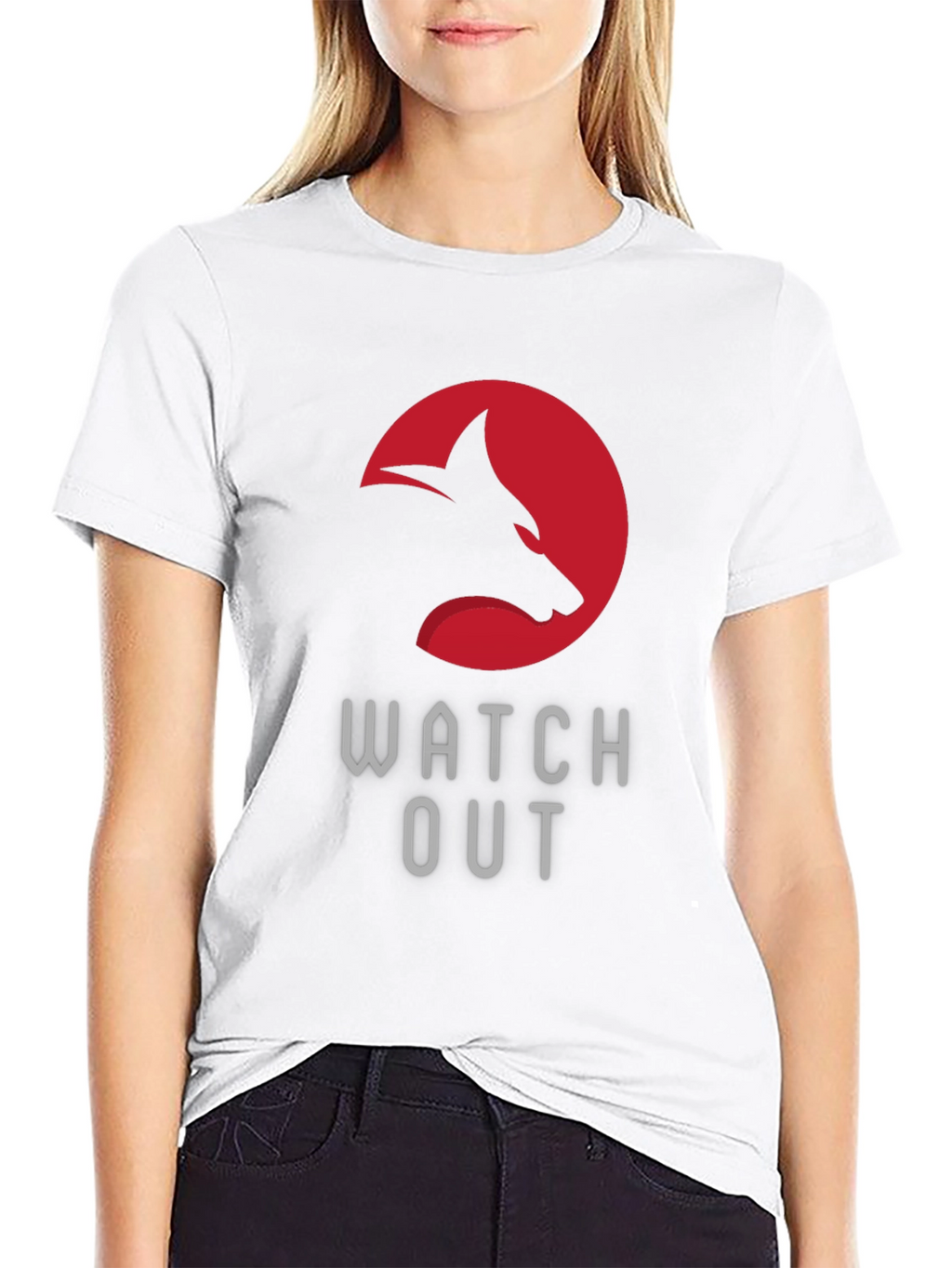 Watch Out Wolf Graphic Tee