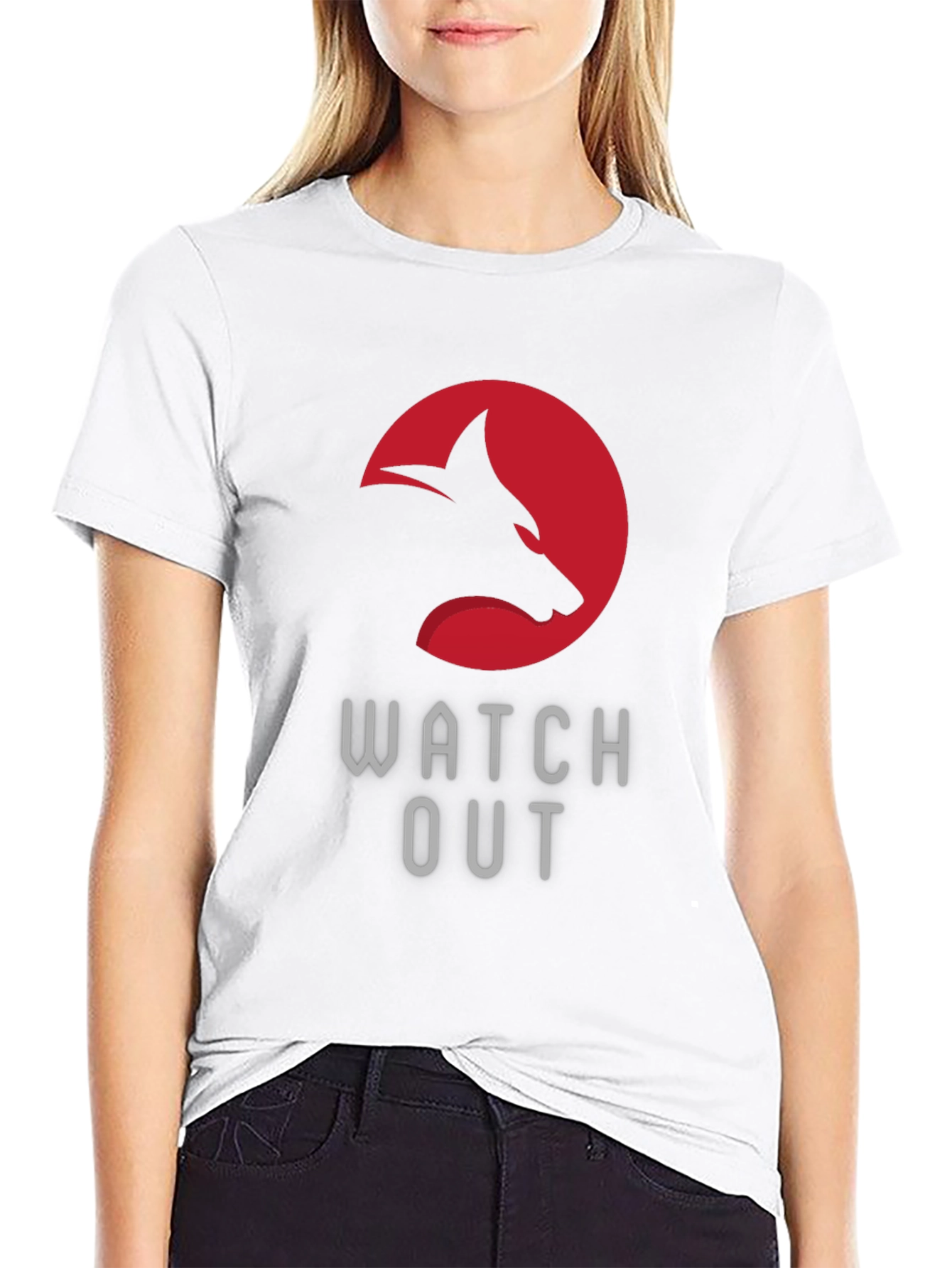 Watch Out Wolf Graphic Tee