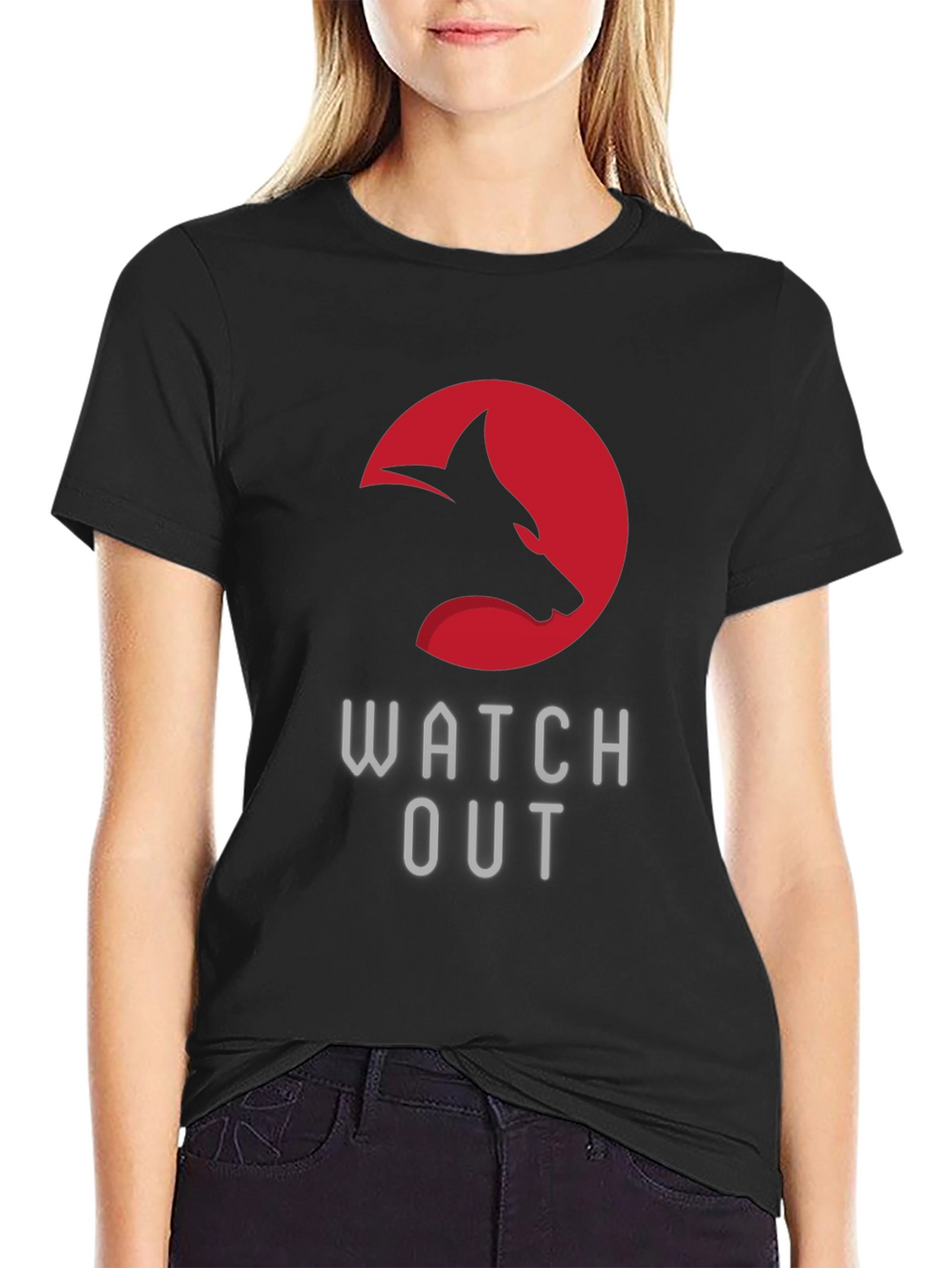 Watch Out Wolf Graphic Tee
