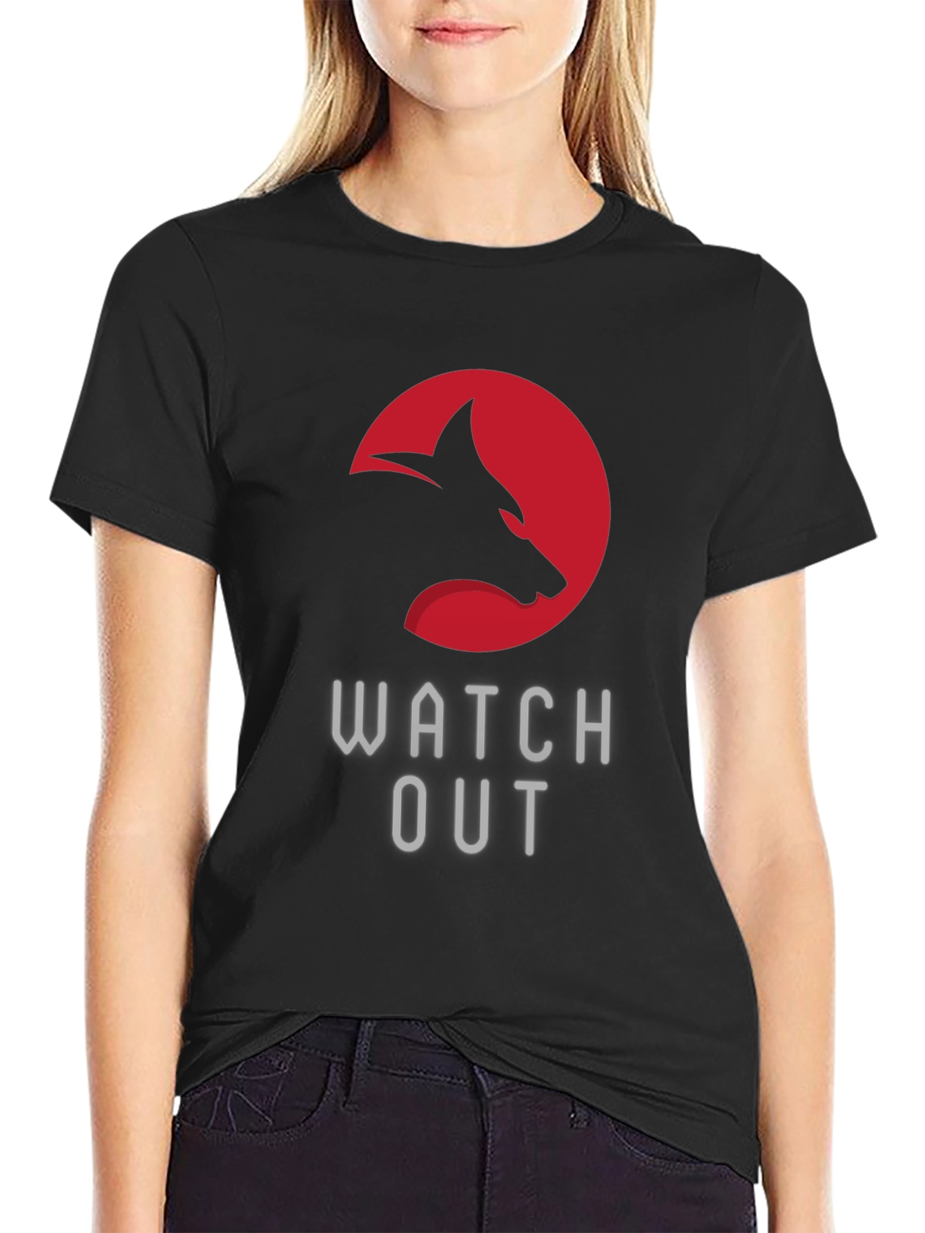 Watch Out Wolf Graphic Tee