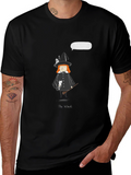 Witch & Cats Graphic Tee - Unisex Casual T-Shirt
