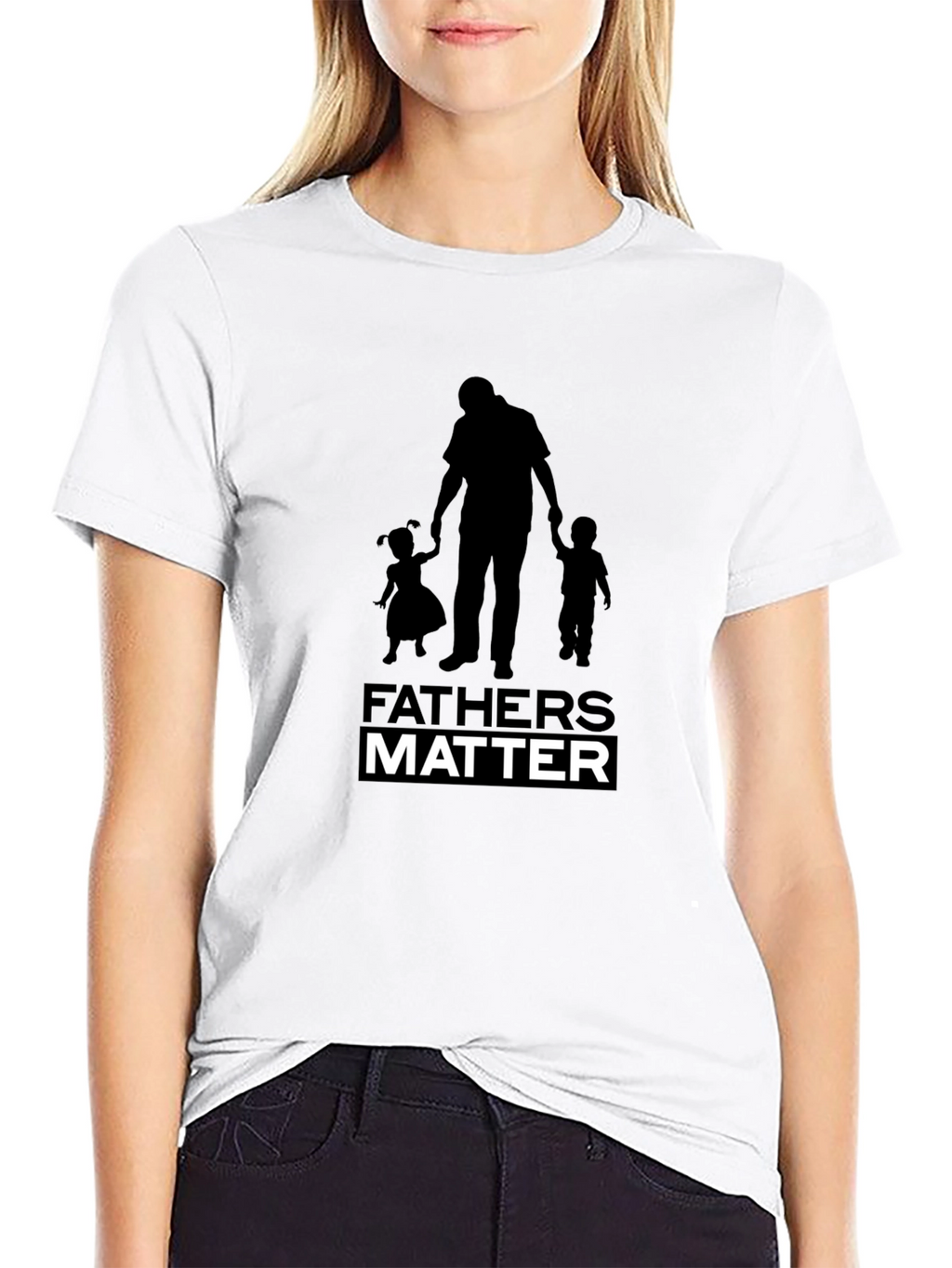 Fathers Matter Black Graphic Tee